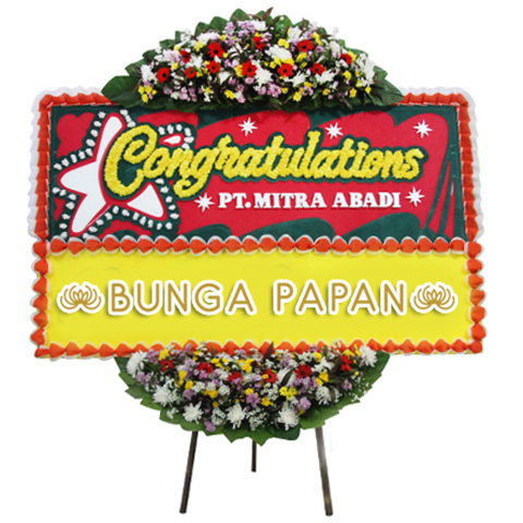 bunga papan congratulations 400 6